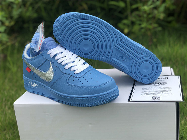 OFF-WHITE x Nike Air Force 1 Blue