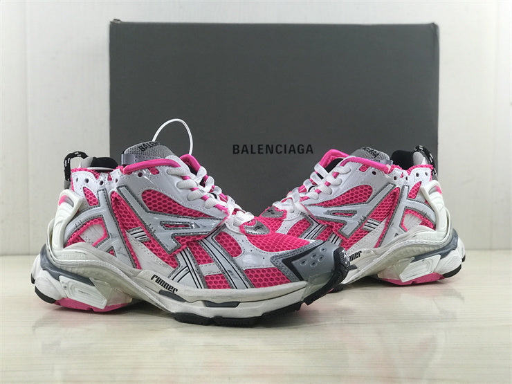 Pink and Grey Runners