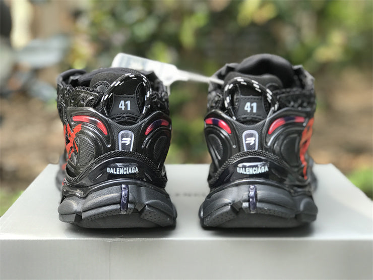 Black and Red Runners