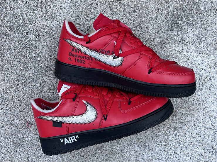 OFF-WHITE x Nike Air Force 1 ‘Virgil’ Red