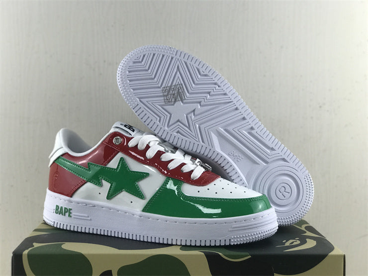 Green, Red, and White