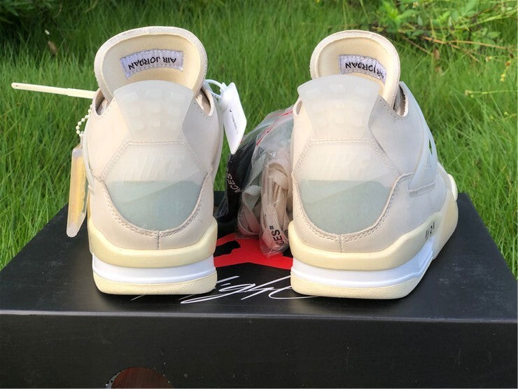 Off-White x Air Jordan 4 ‘Sail’