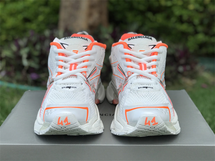 White and Orange Runners