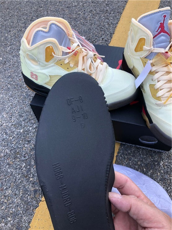 Off-White x Air Jordan 5 ‘Sail’