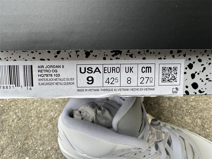 White Metallic