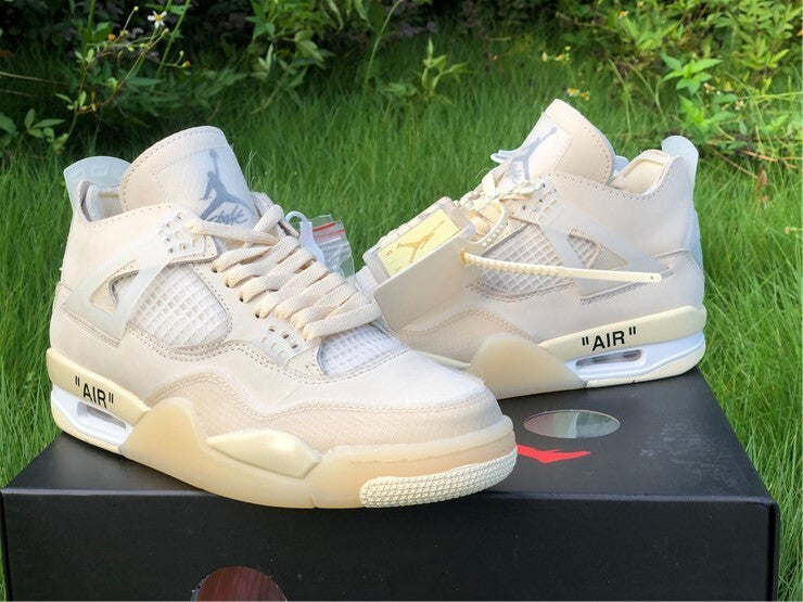 Off-White x Air Jordan 4 ‘Sail’