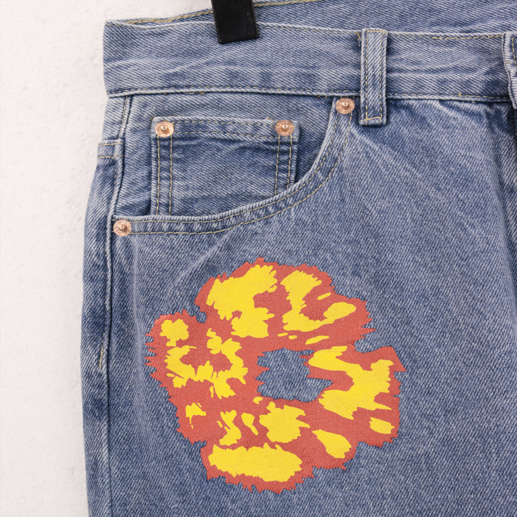 Offset Tears Jeans
