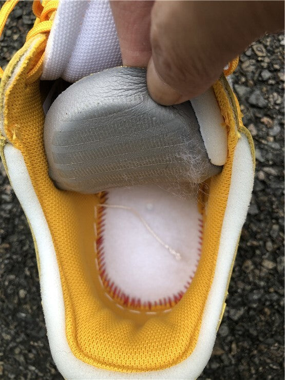 OFF-WHITE x Nike Air Force 1 University Gold