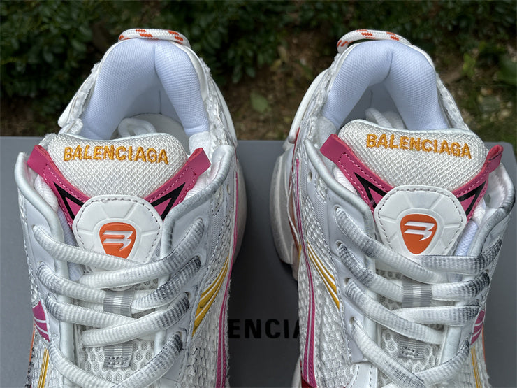 Pink, Yellow, and White Runners