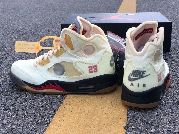 Off-White x Air Jordan 5 ‘Sail’