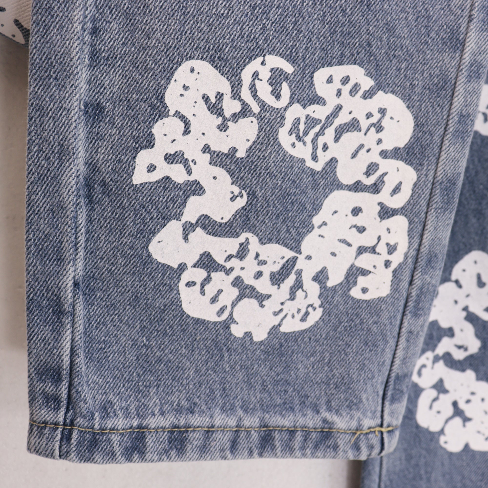 Offset Tears Jeans
