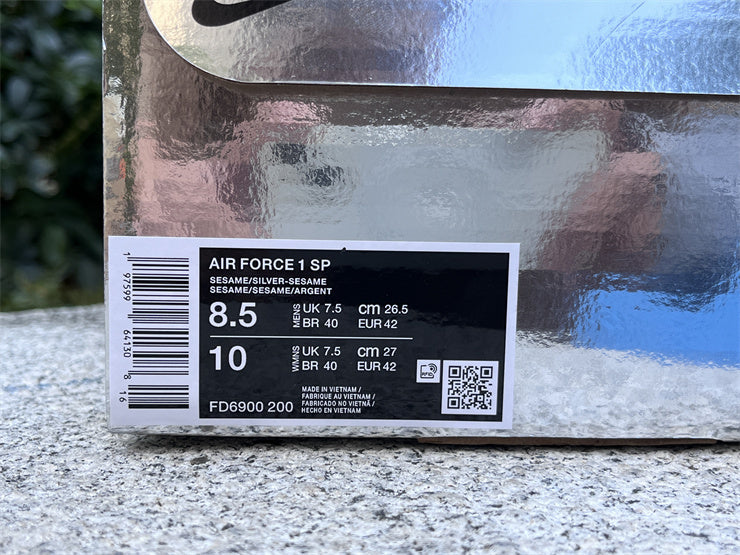 Virgil Abloh x Nike Air Force 1 Low ‘Sesame’