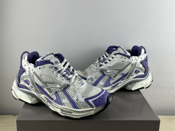 Purple and Grey Runners