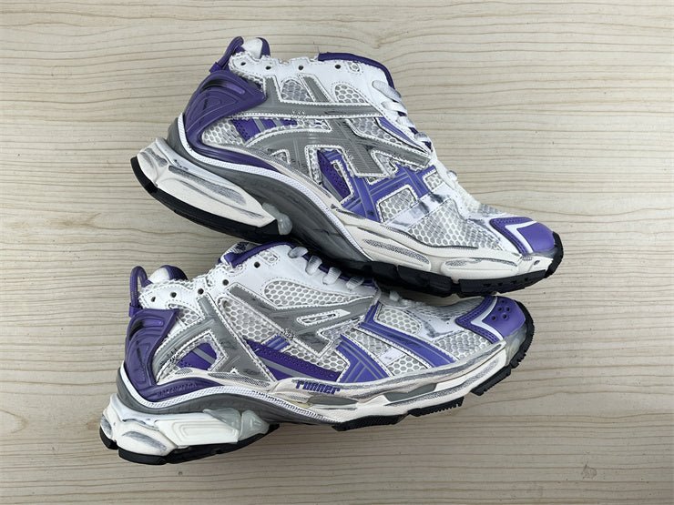 Purple and Grey Runners