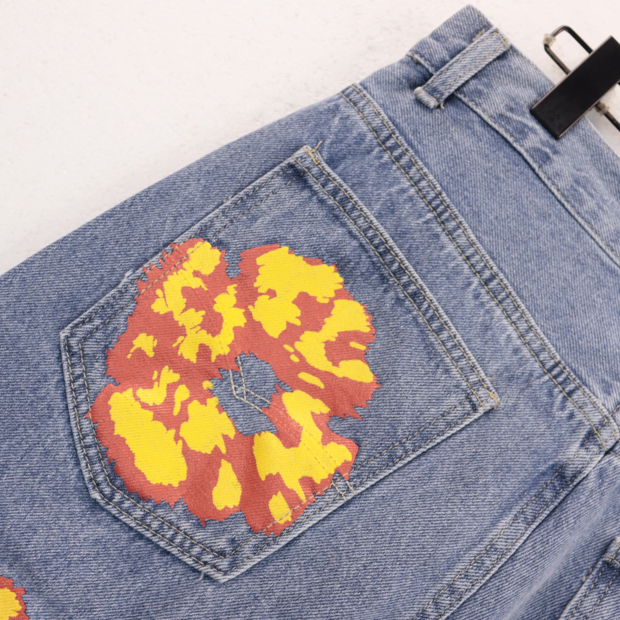 Offset Tears Jeans