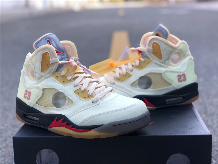 Off-White x Air Jordan 5 ‘Sail’