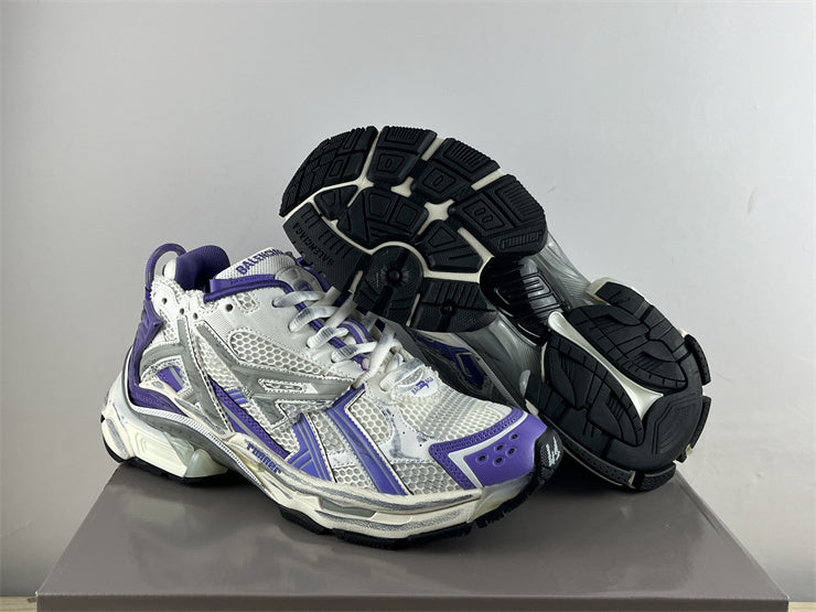 Purple and Grey Runners
