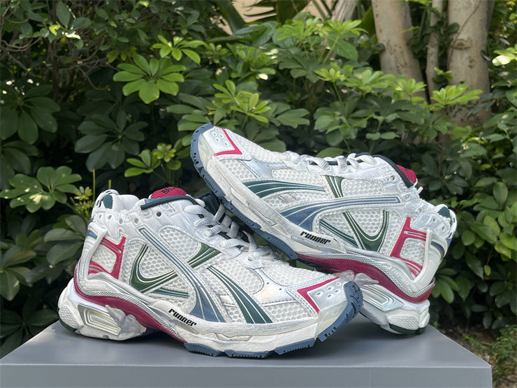 Green, Blue, and Pink Runners