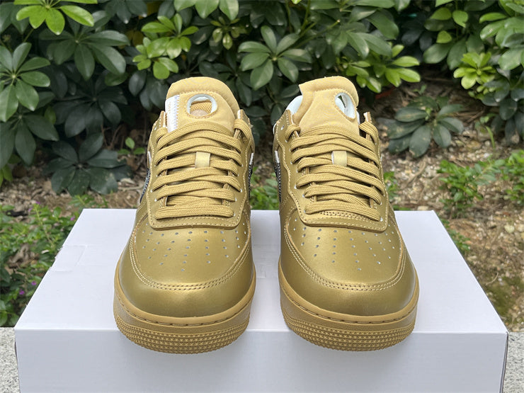 OFF-WHITE x Nike Air Force 1 Gold