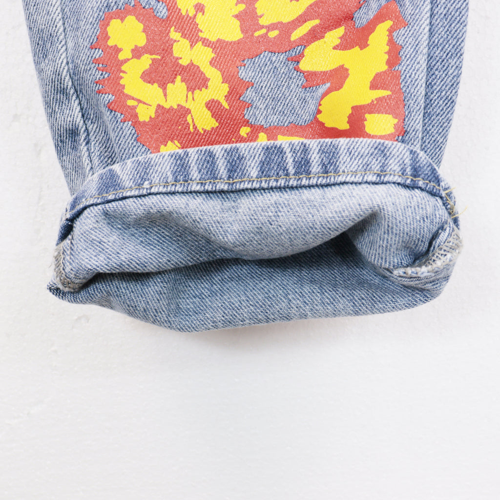 Offset Tears Jeans
