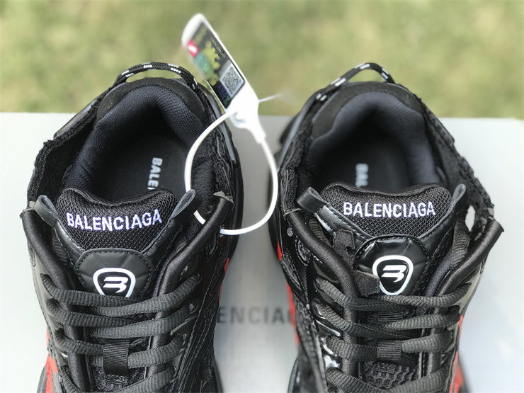 Black and Red Runners