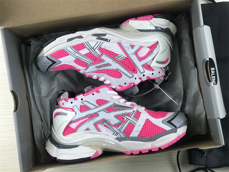 Pink and Grey Runners
