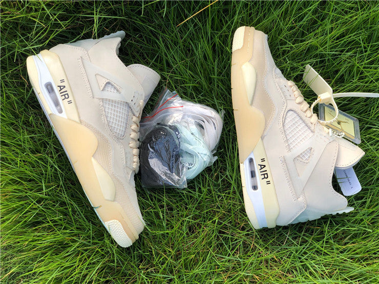 Off-White x Air Jordan 4 ‘Sail’