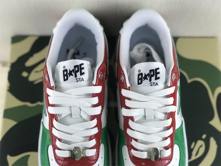 Green, Red, and White