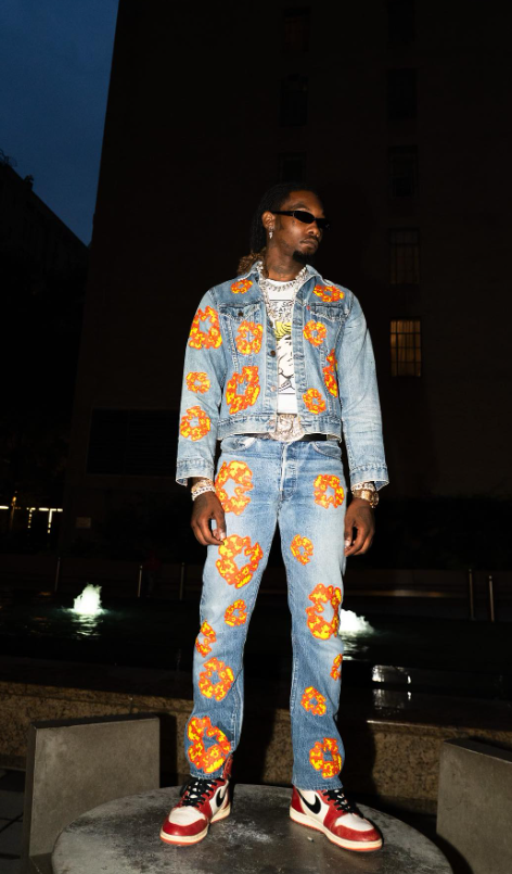 Offset Tears Jeans