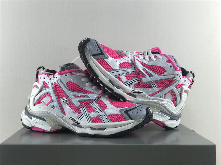 Pink and Grey Runners