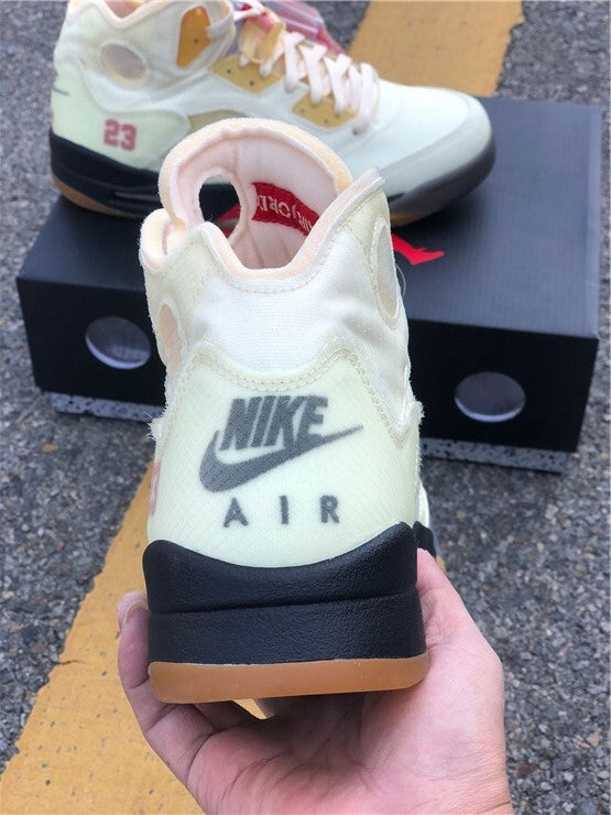 Off-White x Air Jordan 5 ‘Sail’