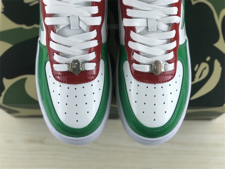 Green, Red, and White