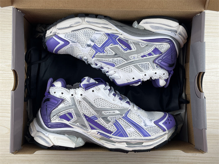 Purple and Grey Runners