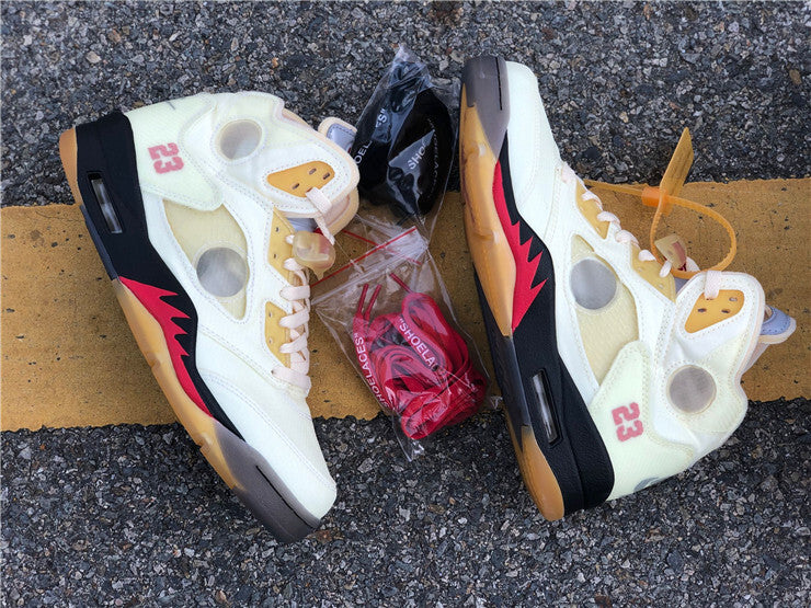 Off-White x Air Jordan 5 ‘Sail’