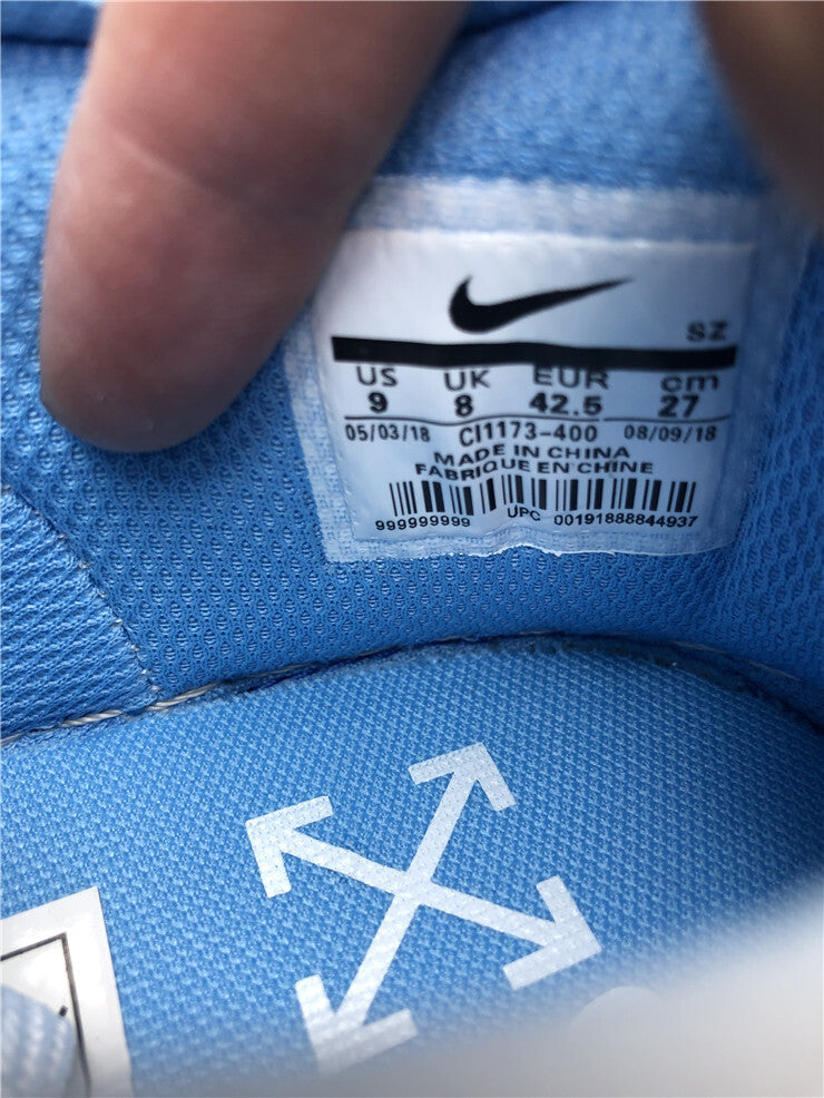 OFF-WHITE x Nike Air Force 1 Blue