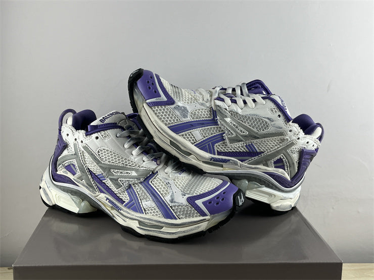 Purple and Grey Runners