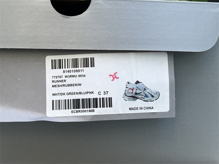 Green, Blue, and Pink Runners
