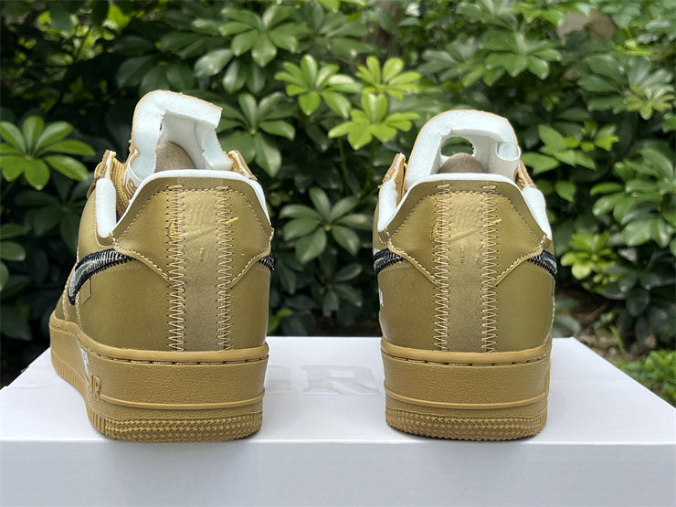OFF-WHITE x Nike Air Force 1 Gold