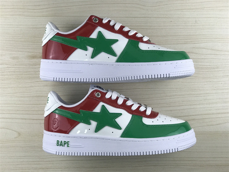 Green, Red, and White