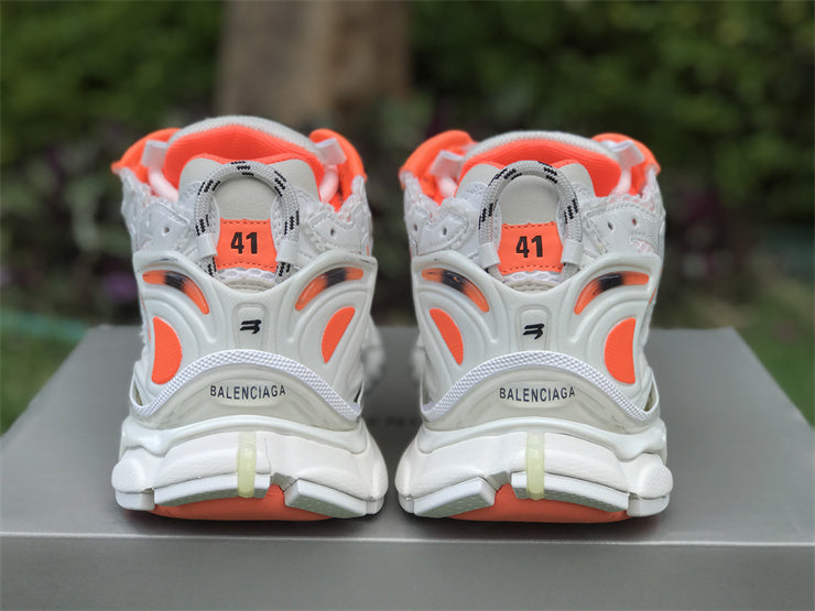 White and Orange Runners