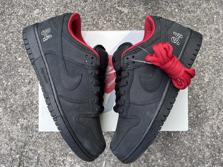Supreme x Nike SB Dunk Low Black