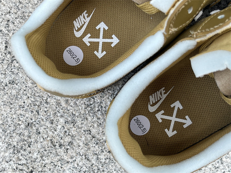 OFF-WHITE x Nike Air Force 1 Gold
