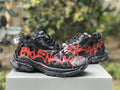 Black and Red Runners