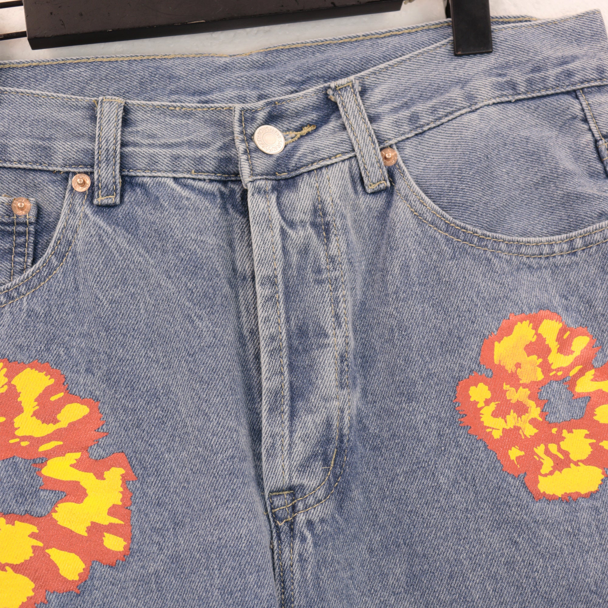 Offset Tears Jeans