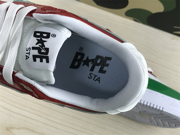 Green, Red, and White