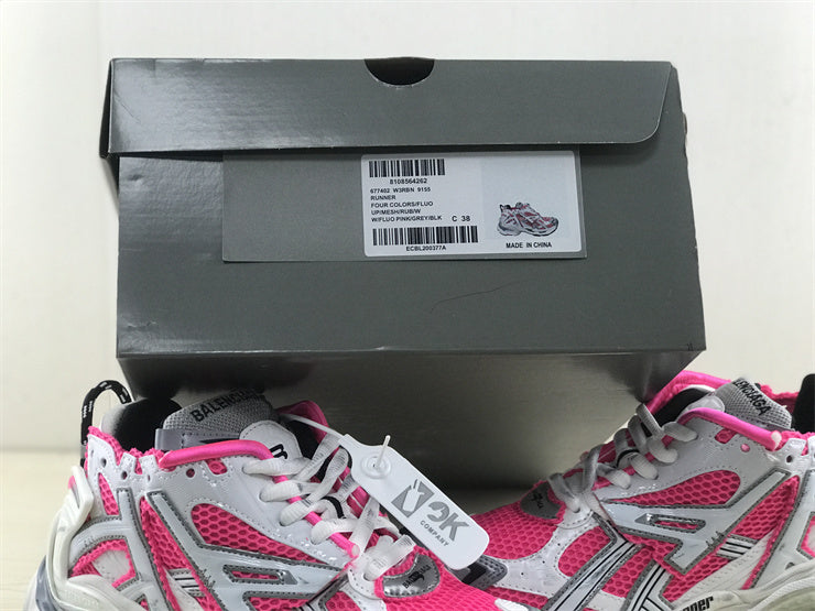 Pink and Grey Runners