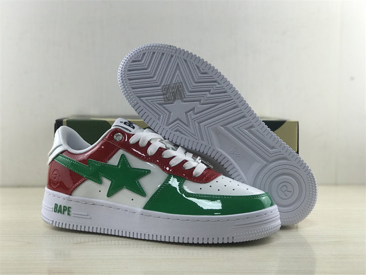 Green, Red, and White
