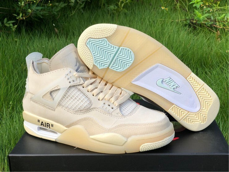 Off-White x Air Jordan 4 ‘Sail’