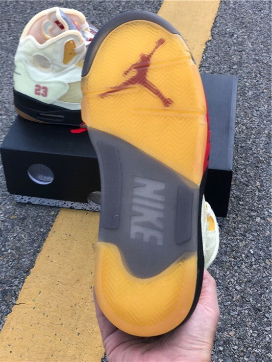 Off-White x Air Jordan 5 ‘Sail’