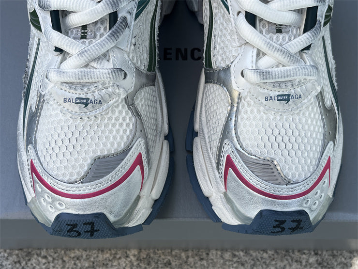 Green, Blue, and Pink Runners